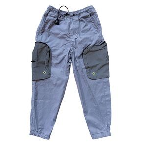 ⭐️ 5 for $25 RESERVED Kids Gray Cargo Pants Reflective Pockets Size 5-6 Yrs